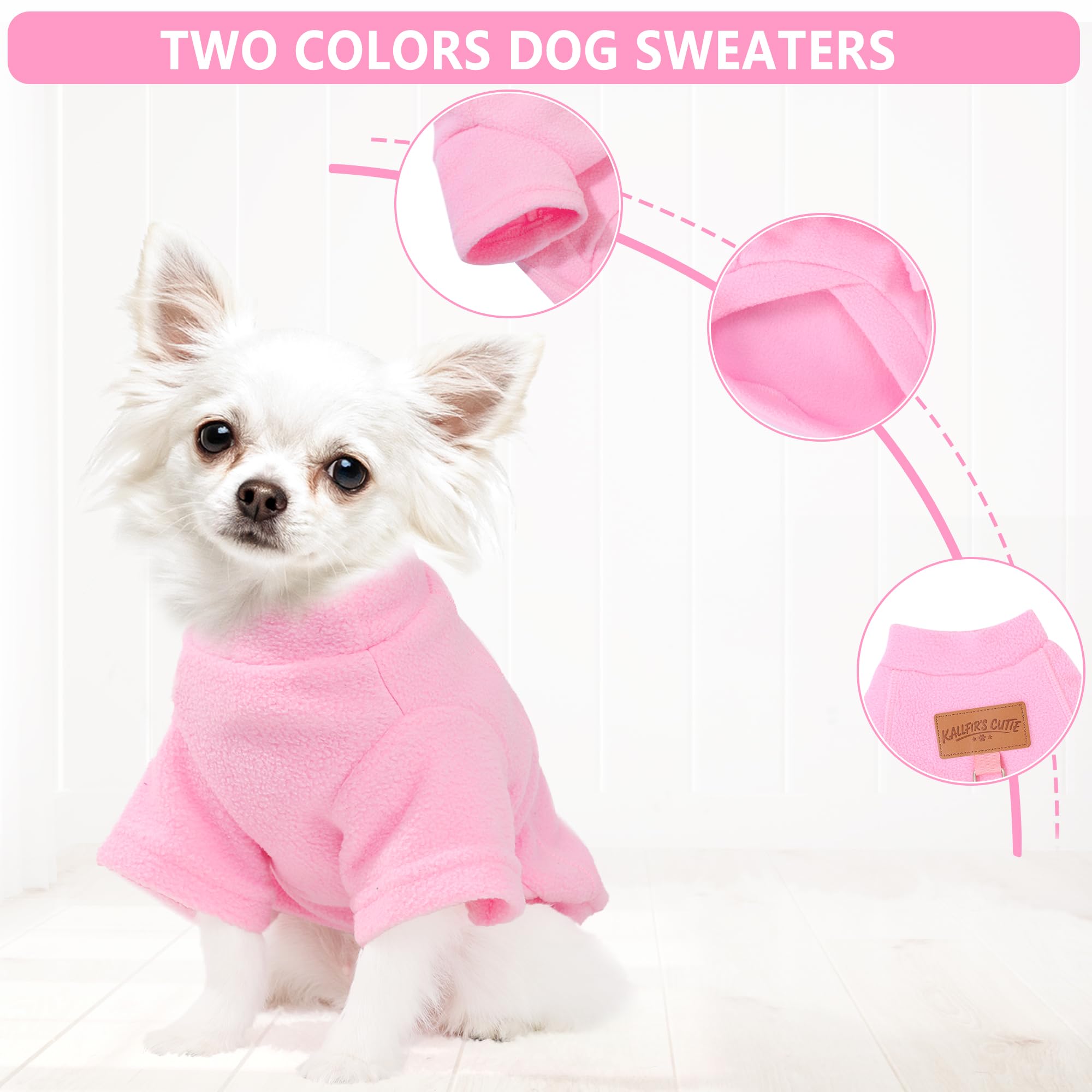 Kallfir's cutie durable fleece that is easy to care for and quick-drying
