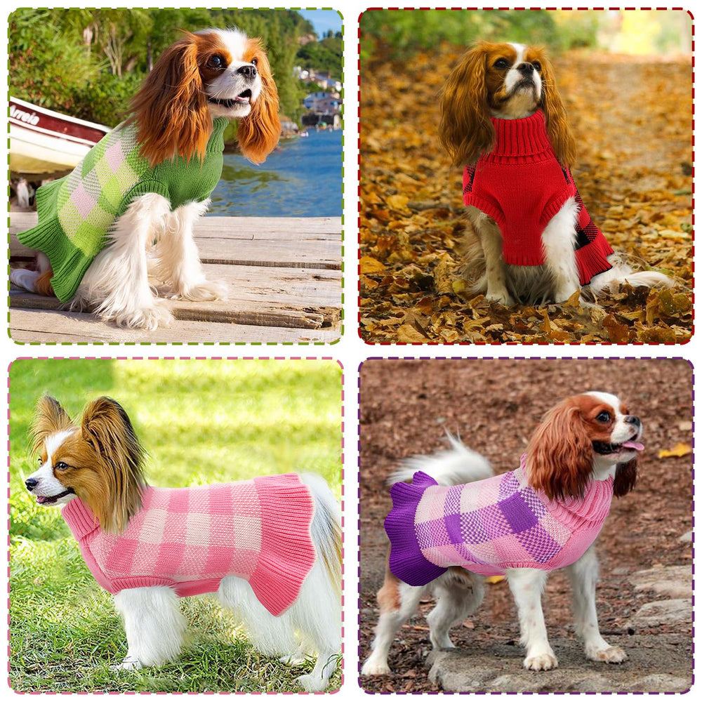 Kama Bridal Christmas dog clothes knitwear highlighted as a cute seasonal costume.