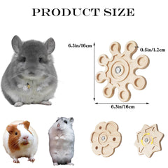 KAMIXICD interactive-chinchilla-wheel demonstrates engaging motion for daily exercise.