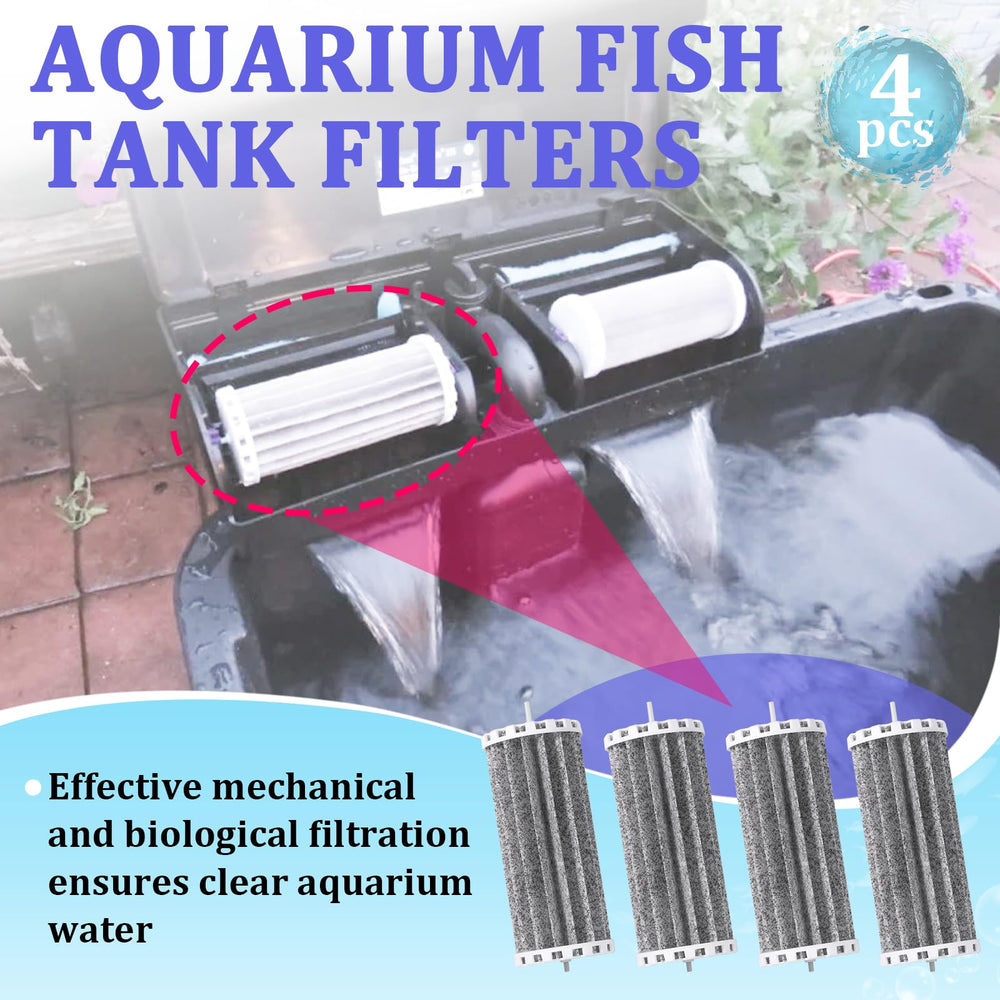 Kamrexi biowheel four-piece pack; reliable replacement to maintain steady water flow.