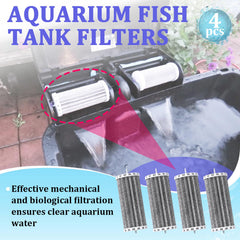 Kamrexi biowheel four-piece pack; reliable replacement to maintain steady water flow.