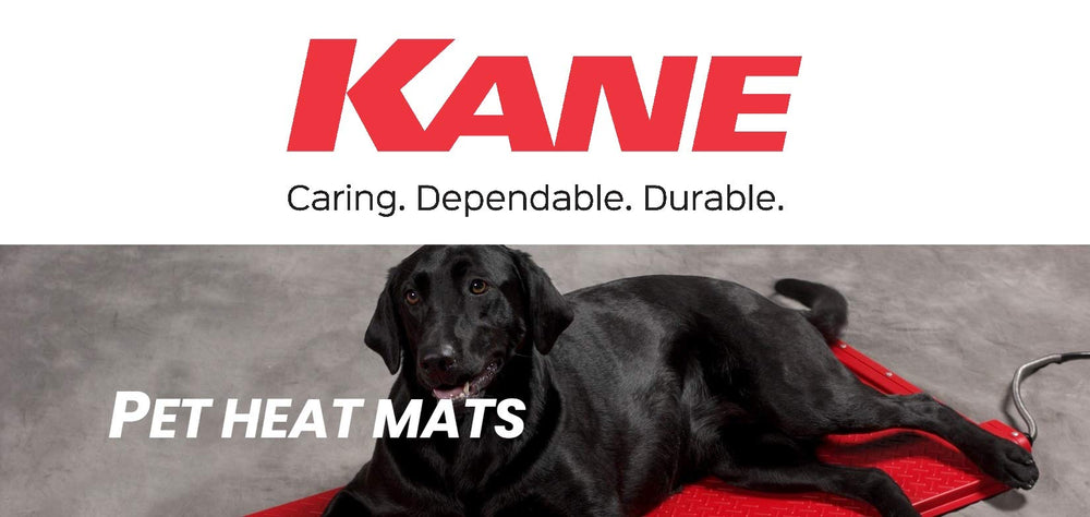 KANE Electric Pet Heat Mat rheostat control close-up highlights adjustable warmth for personalized comfort.