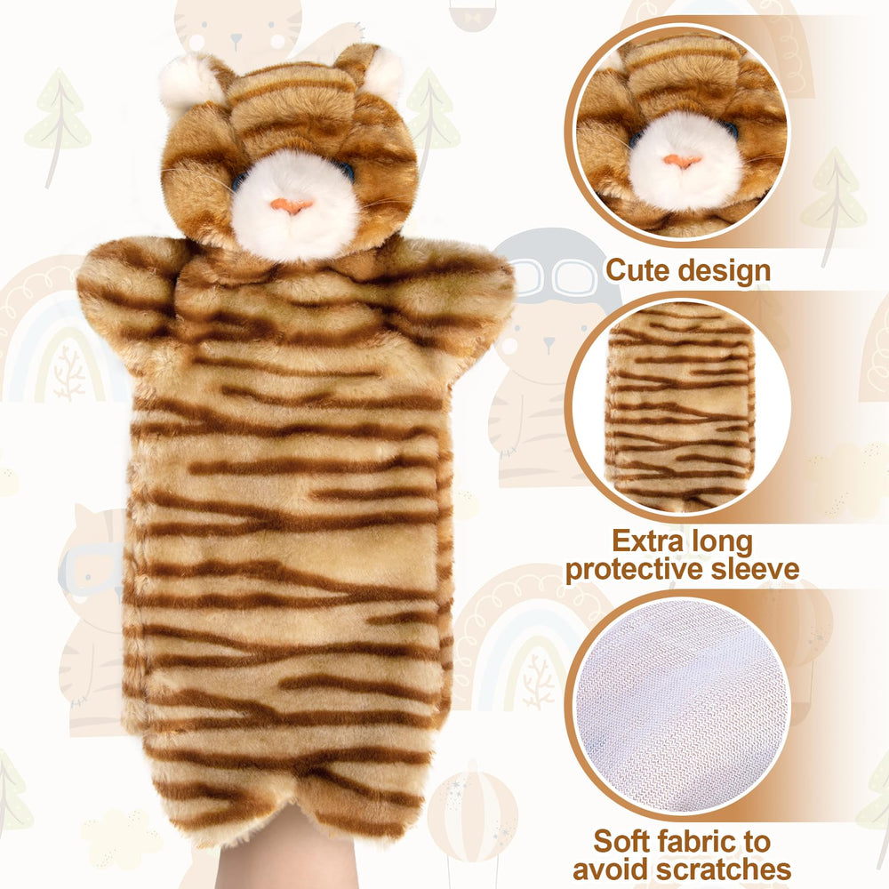 Kapawze boxing glove puppet durable stitching supports repeated indoor play with kittens