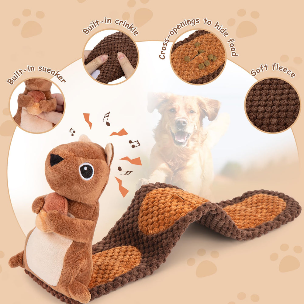 Kapawze treasure pockets hold rewards to encourage sniffing and problem solving.