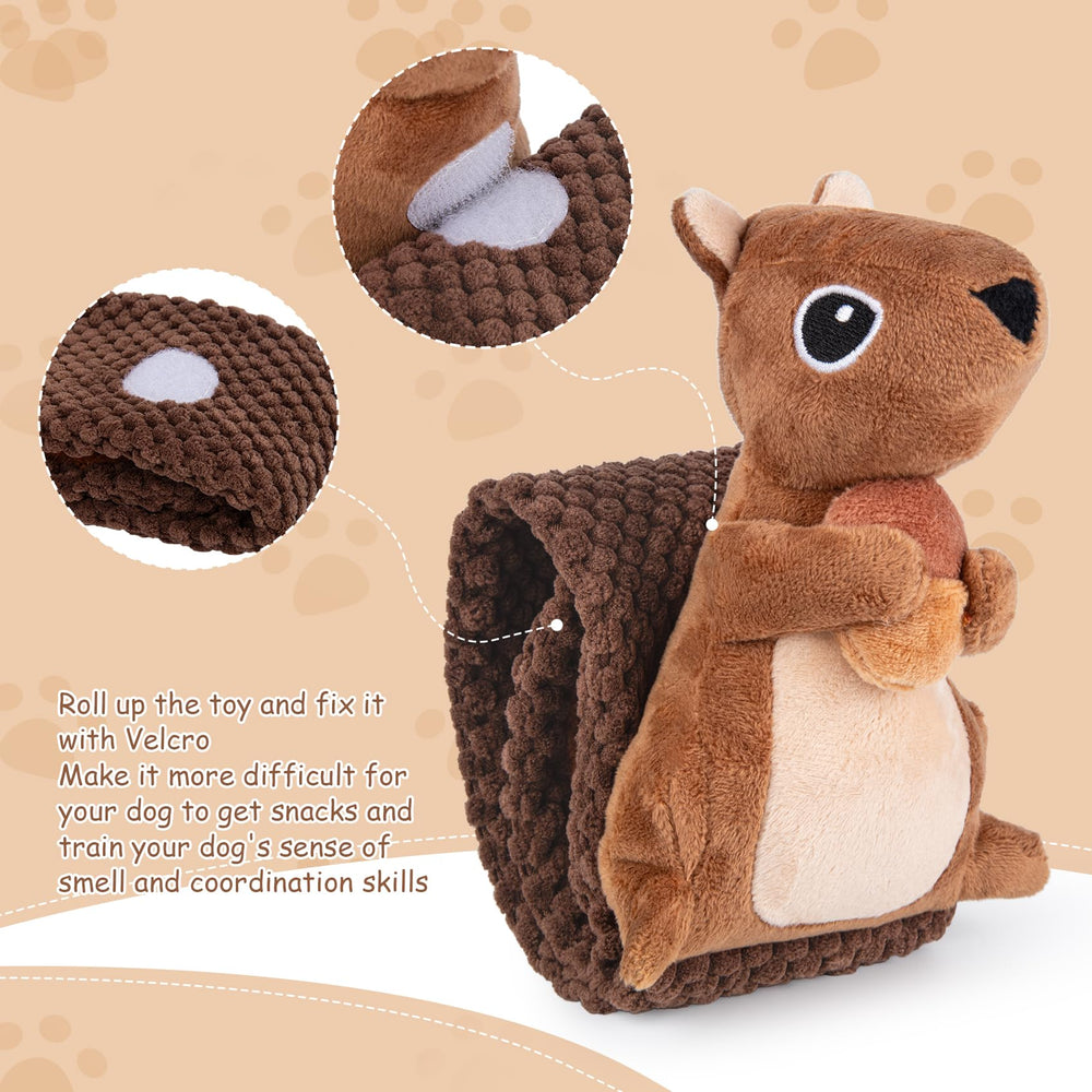 Kapawze velcro closure simplifies changing play modes and snack hiding.