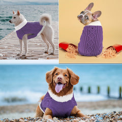 KAROKU small dog sweater winter warmth detail illustrating cozy everyday wear.