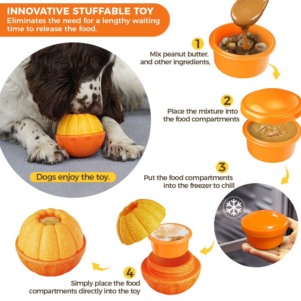 KASGMU frozen-treat toy lid emphasizes slow feeding and extended play.