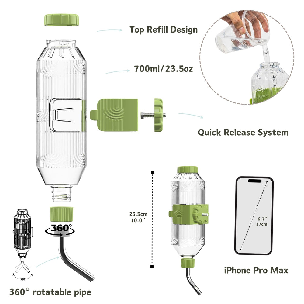 Kassiva bottle roller-ball-nozzle demonstration for controlled flow.