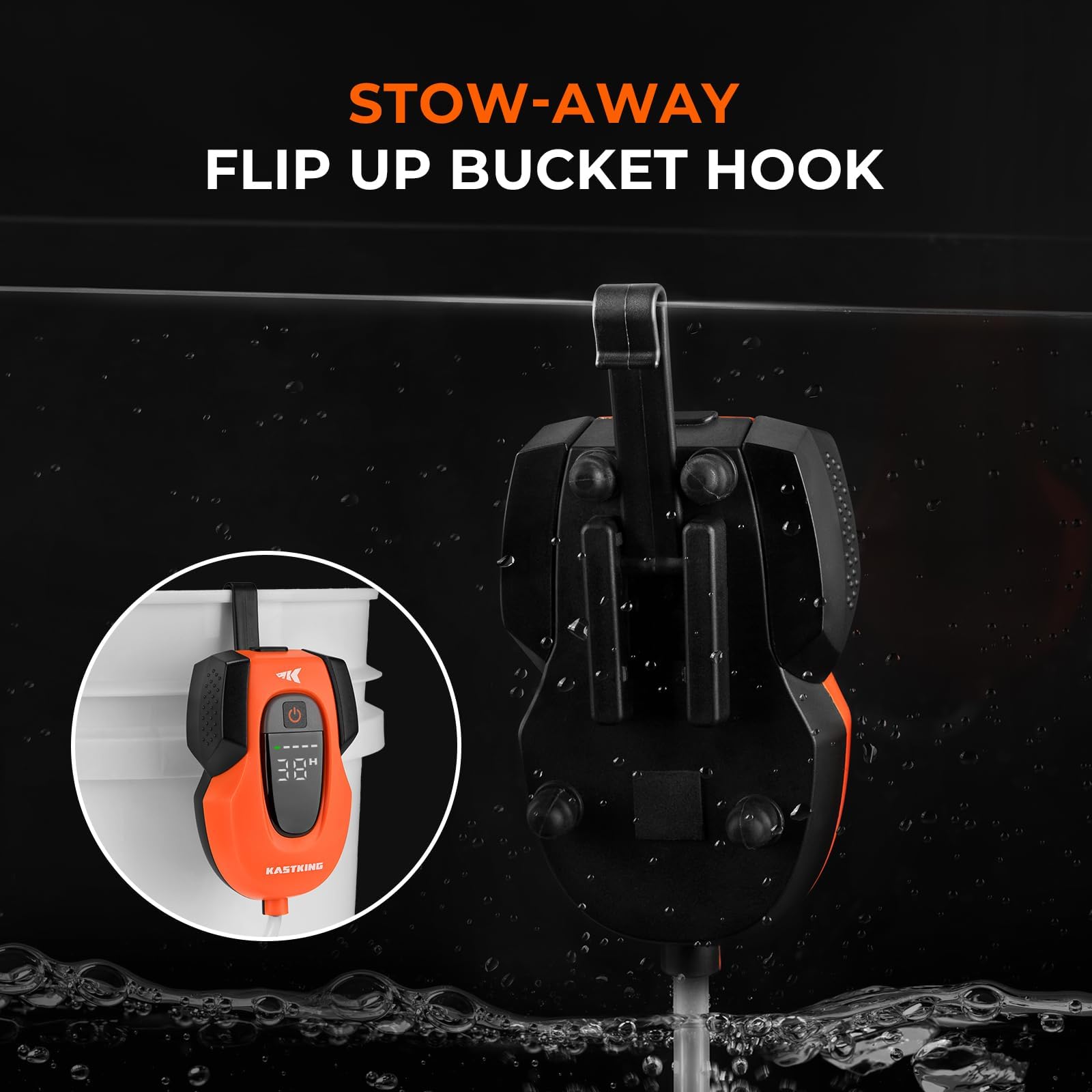 KastKing Li3 medium flow provides balanced aeration and battery life.