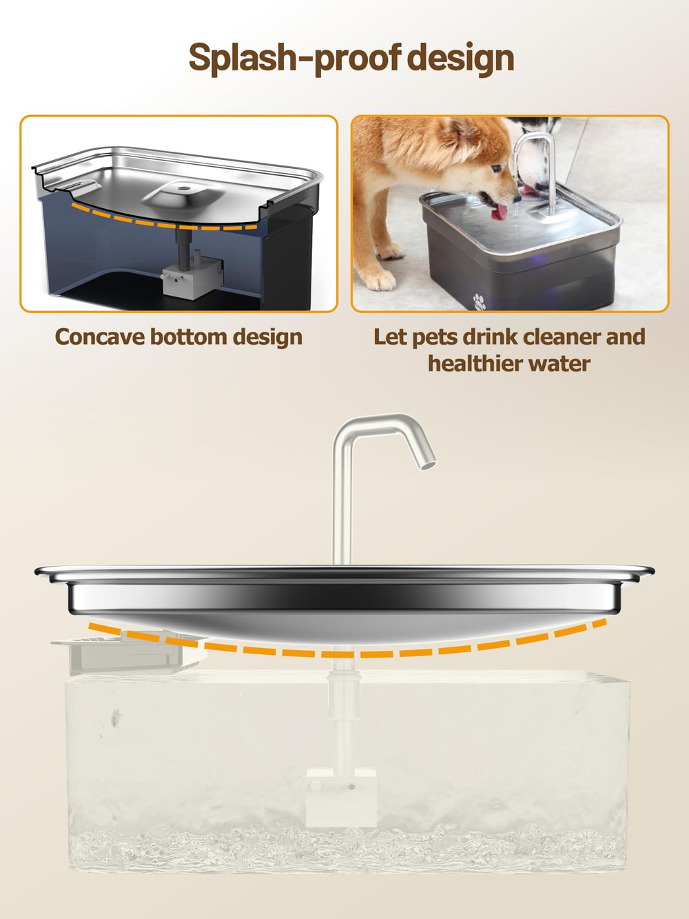 Kastty easy-assembly design simplifies setup and daily cleaning.