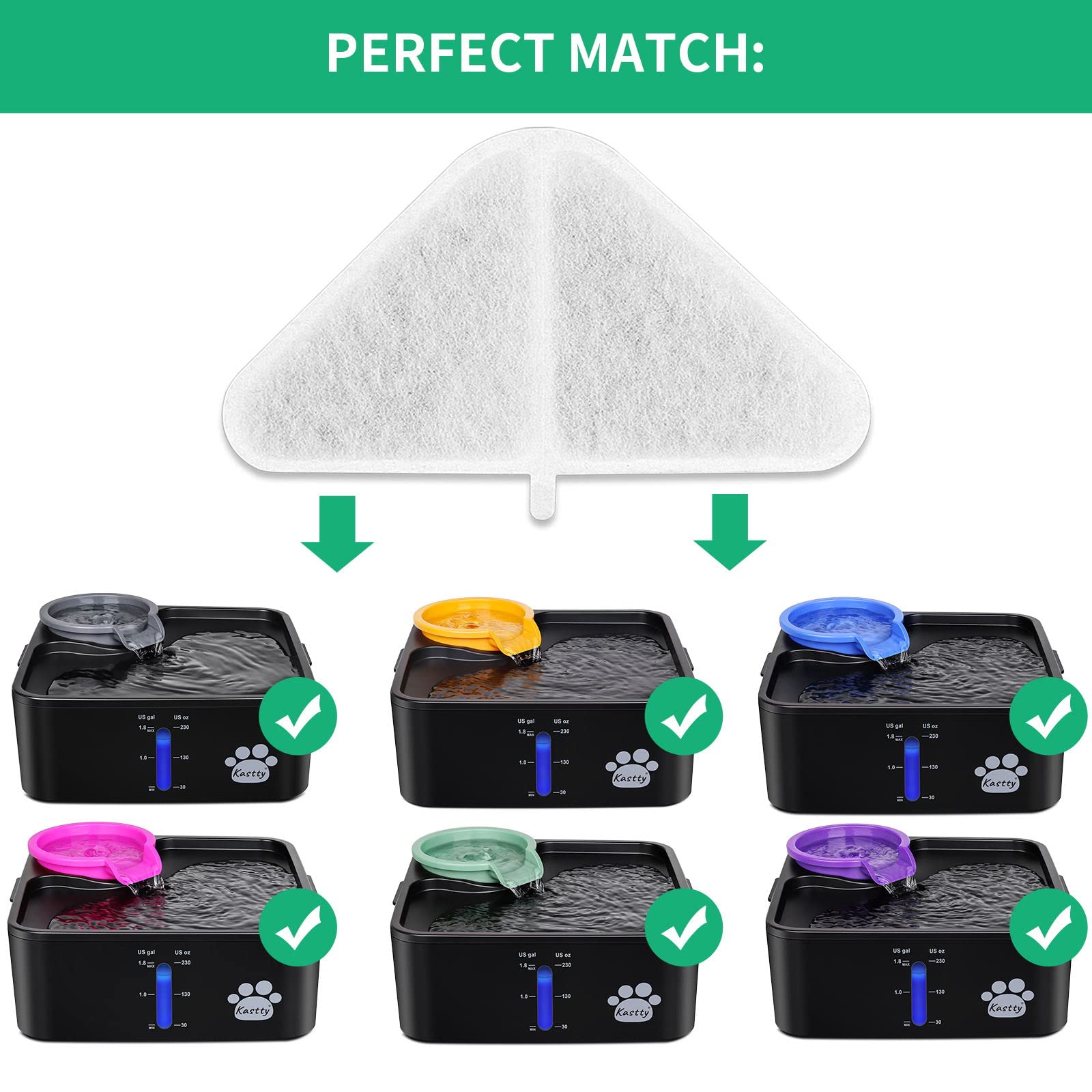 Kastty filters in-use upgrade taste and hydration.