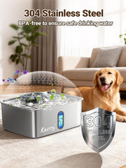 Kastty ultra-quiet 25dB pump keeps home peaceful during hydration