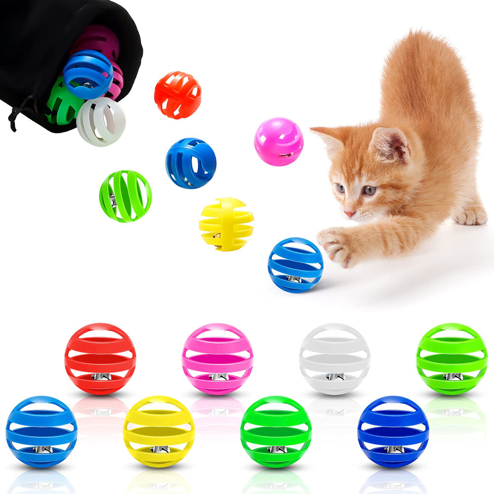 Kasyat black plush drawstring bag stores balls for easy transport.