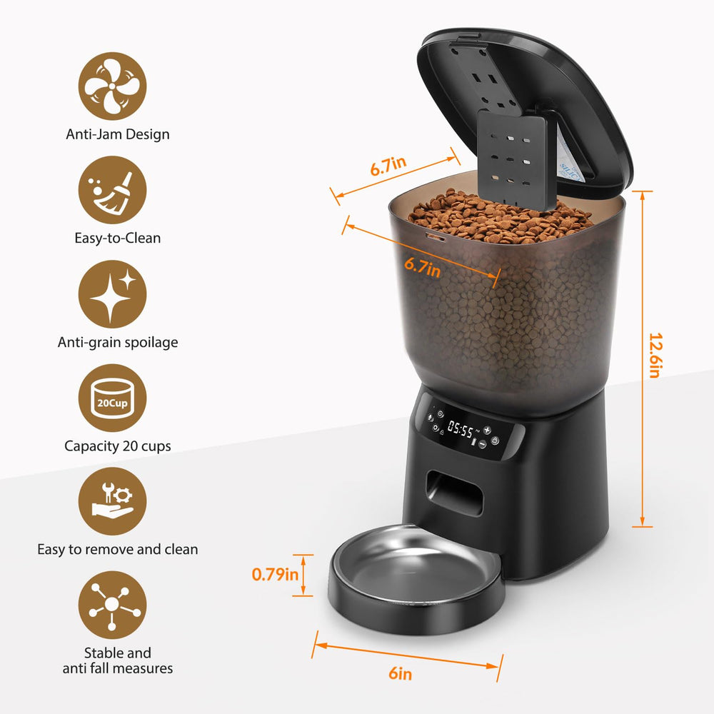 Katalic feeder anti-clog design keeping feed flow smooth