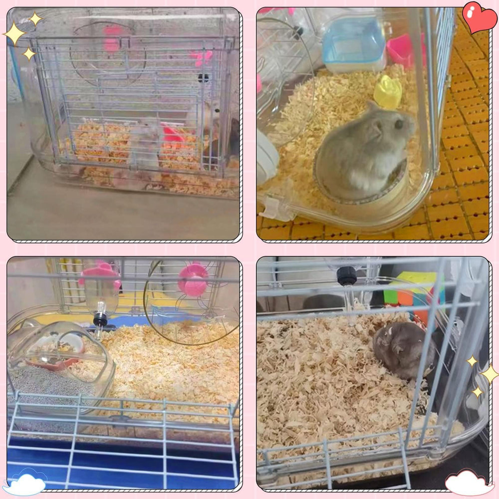 Kathson carry cage dimensions help fit dwarfs like hamsters and mice.