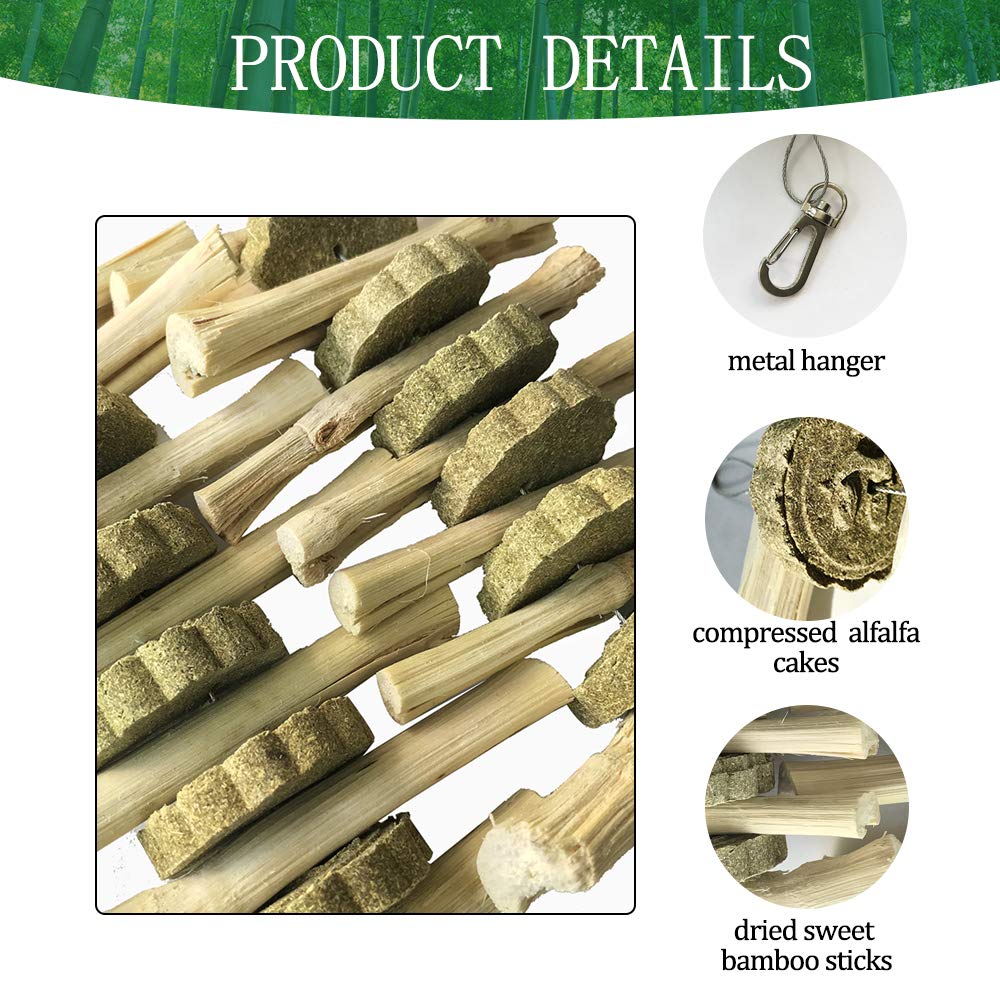 Kathson chinchilla treats close-up, highlighting alfalfa hay cake for tasty nutrition