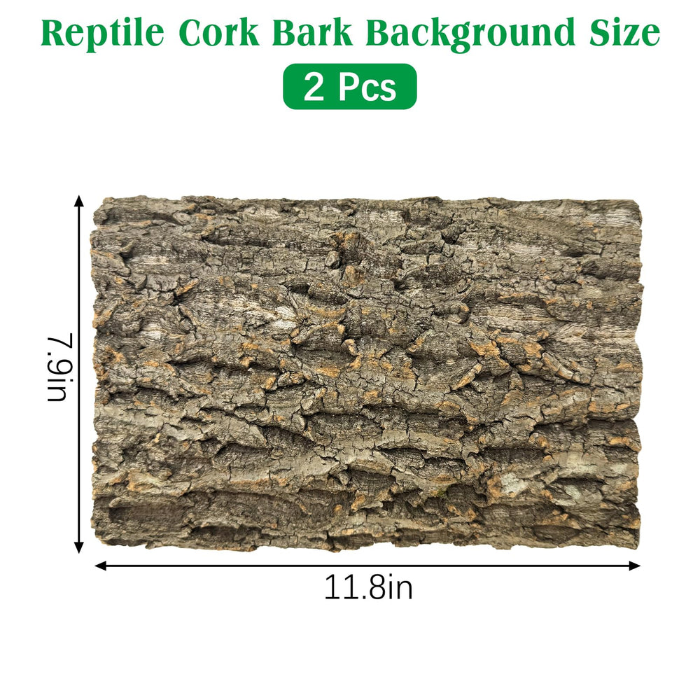 kathson cork bark texture closeup highlights natural surface for habitat decor