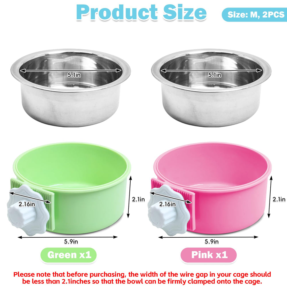 Kathson removable stainless steel bowl enables easy cleaning after meals
