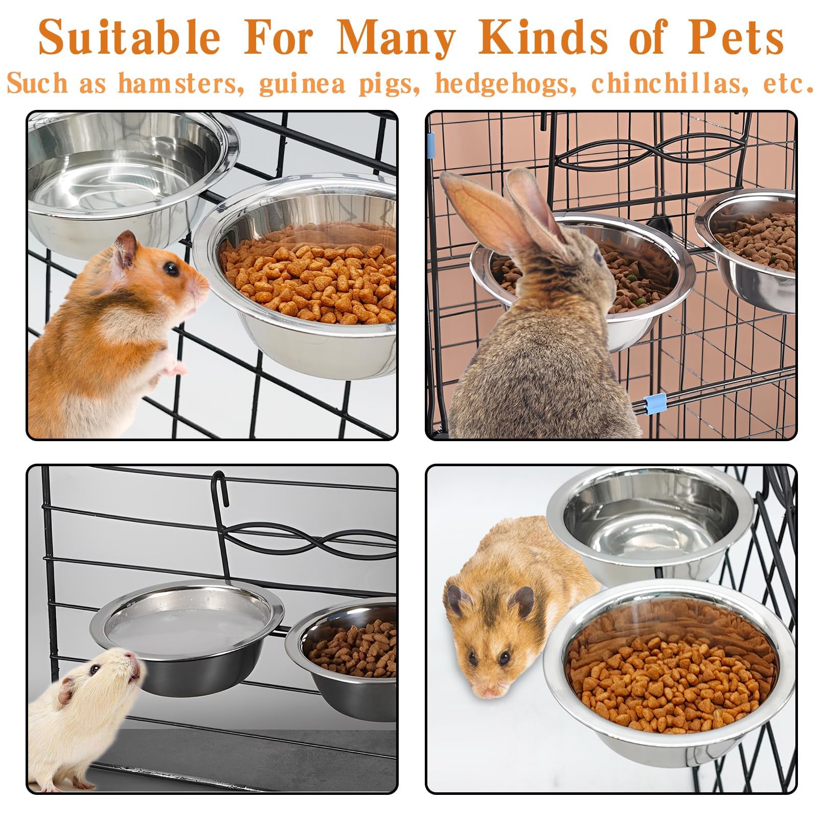 Kathson feeder cups suitable for birds and parrots
