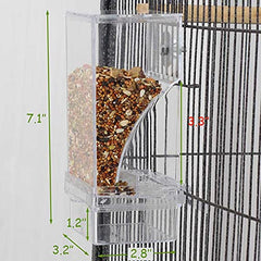 Kathson filter-hole bottom prevents dust and helps keep feeding area cleaner.