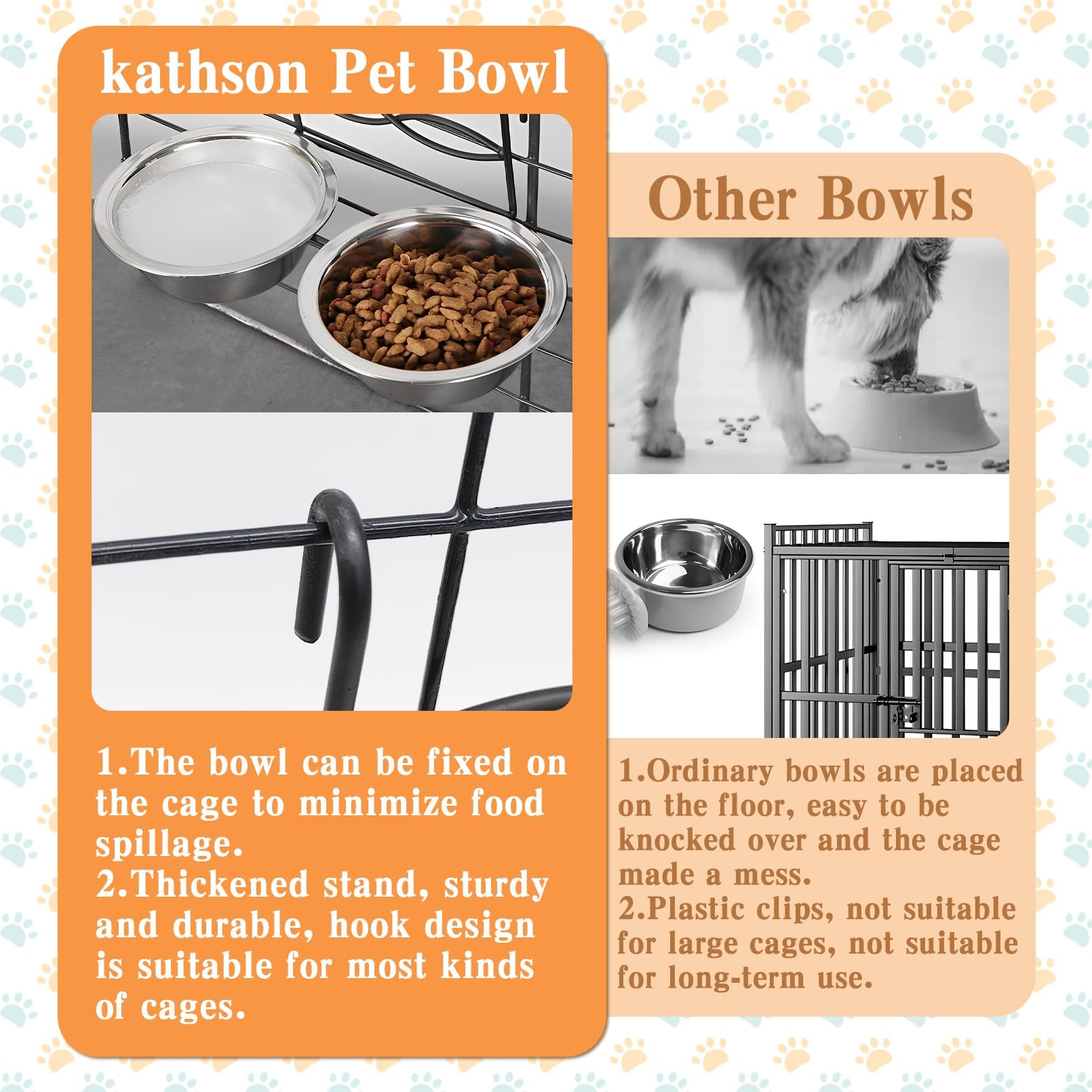 Kathson multi-pet compatible feeder for birds and small animals