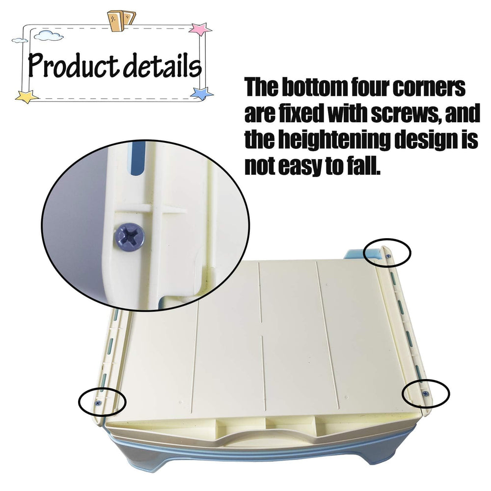 Kathson odor-resistant plastic litter box for reduced smells.