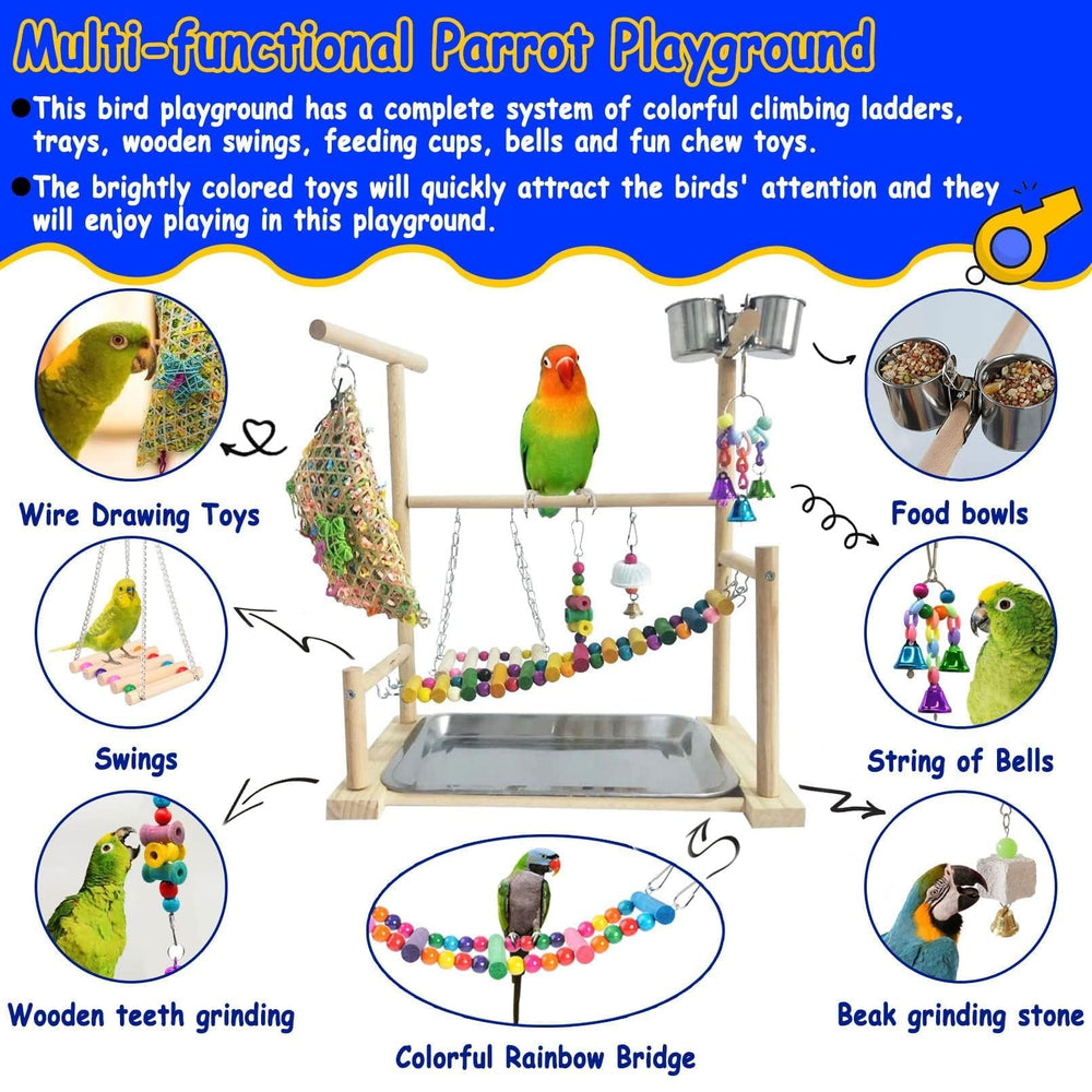 Kathson parque-juego-aves-sonajero-viento, añade sonido suave para curiosidad.