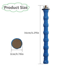 KATHSON paw grinding perch encourages active play and natural chewing behavior
