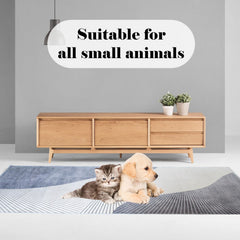 Kathson rabbit cage liner large 78-7x39-4in fits roomy cages.