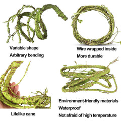 Kathson Reptile Leaves create leafy hiding spots and enrichment