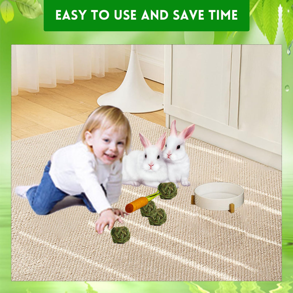 Kathson small animal playtime scene with guinea pig enjoying a chew