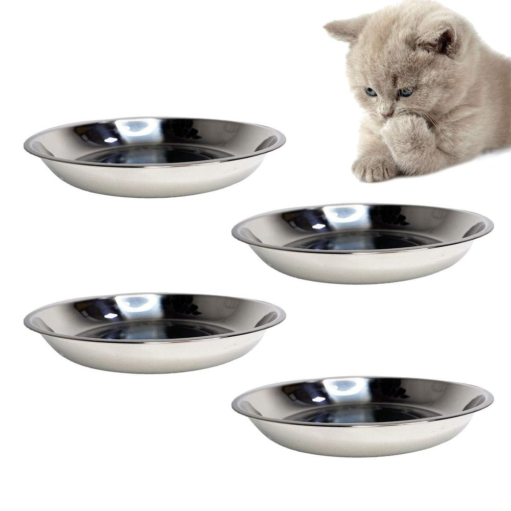 Kathson whisker-relief bowls front view with wide mouth for comfortable eating