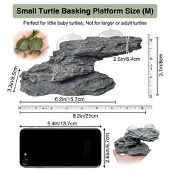 kathson Turtle Basking Platform side ramp highlights gentle exercise for small turtles