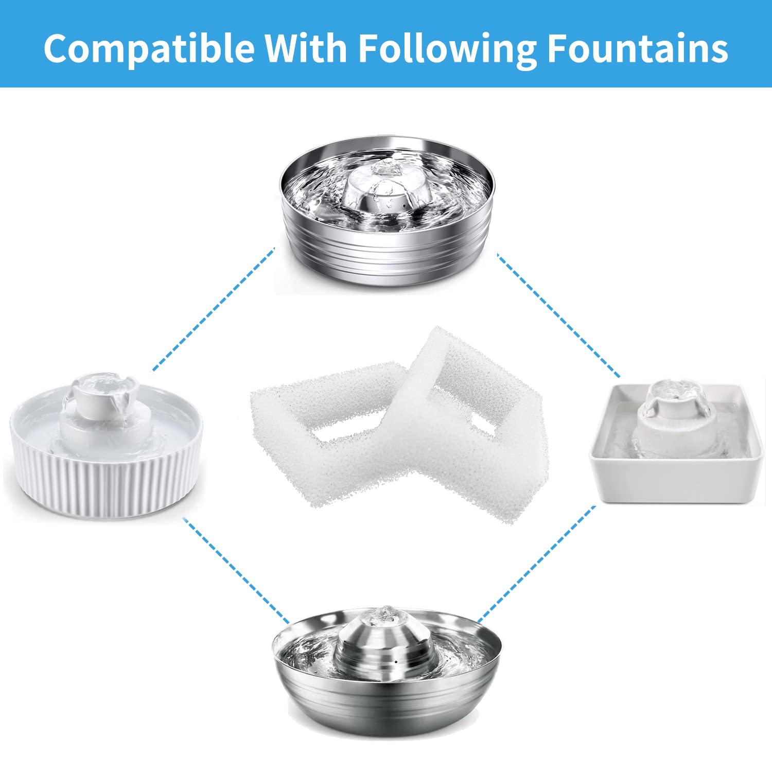 Katlikatqi filter compatible with DR-DC-160 pump; ensures proper fit and steady water flow.