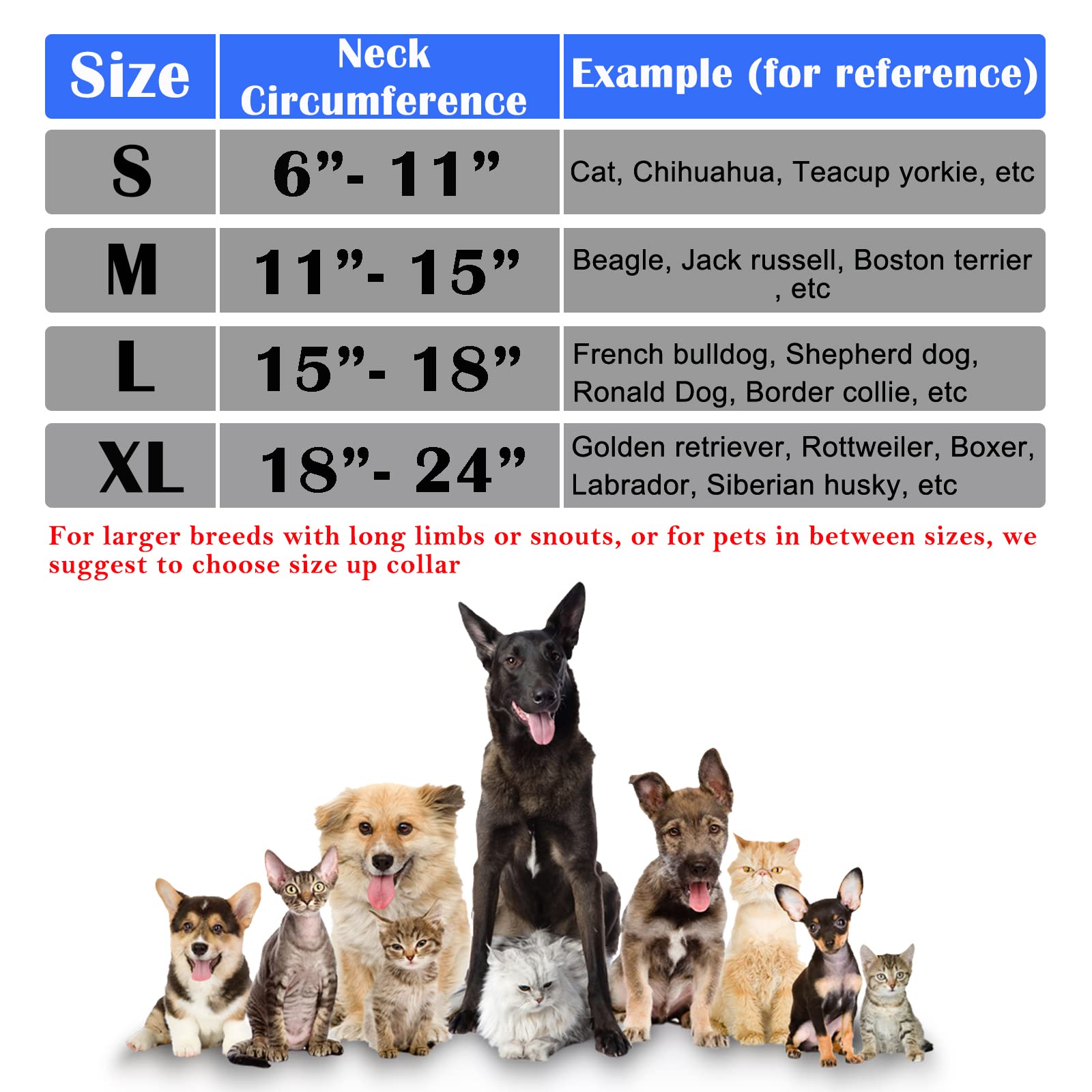 Katoggy collar inflable con cierre velcro para ajuste seguro