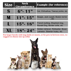Katoggy inflatable collar XL neck fit for large dogs offers comfortable recovery.