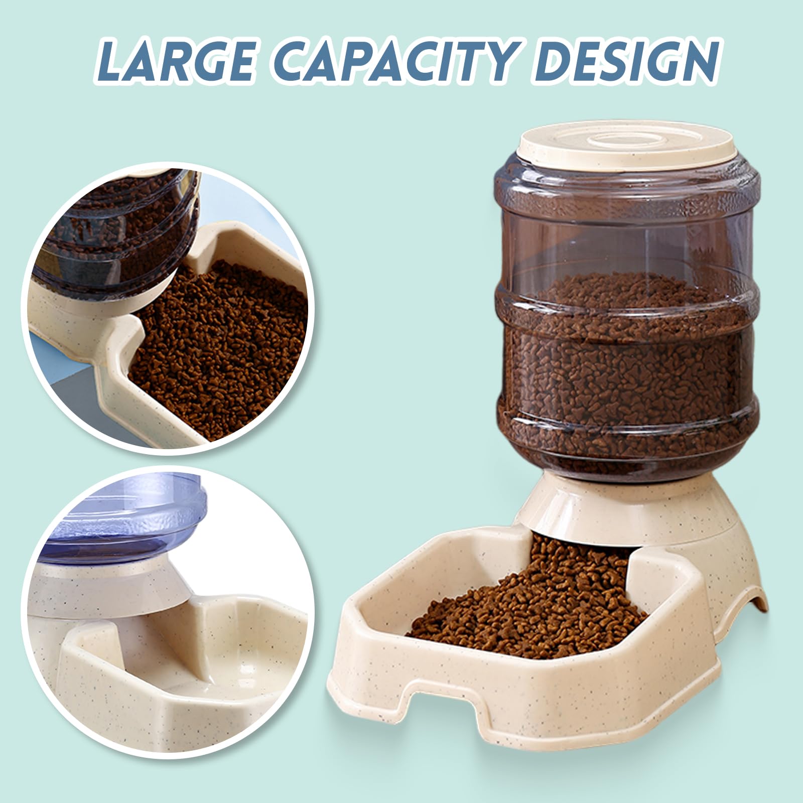 kattypet BPA-free recyclable plastic construction supports everyday pet use