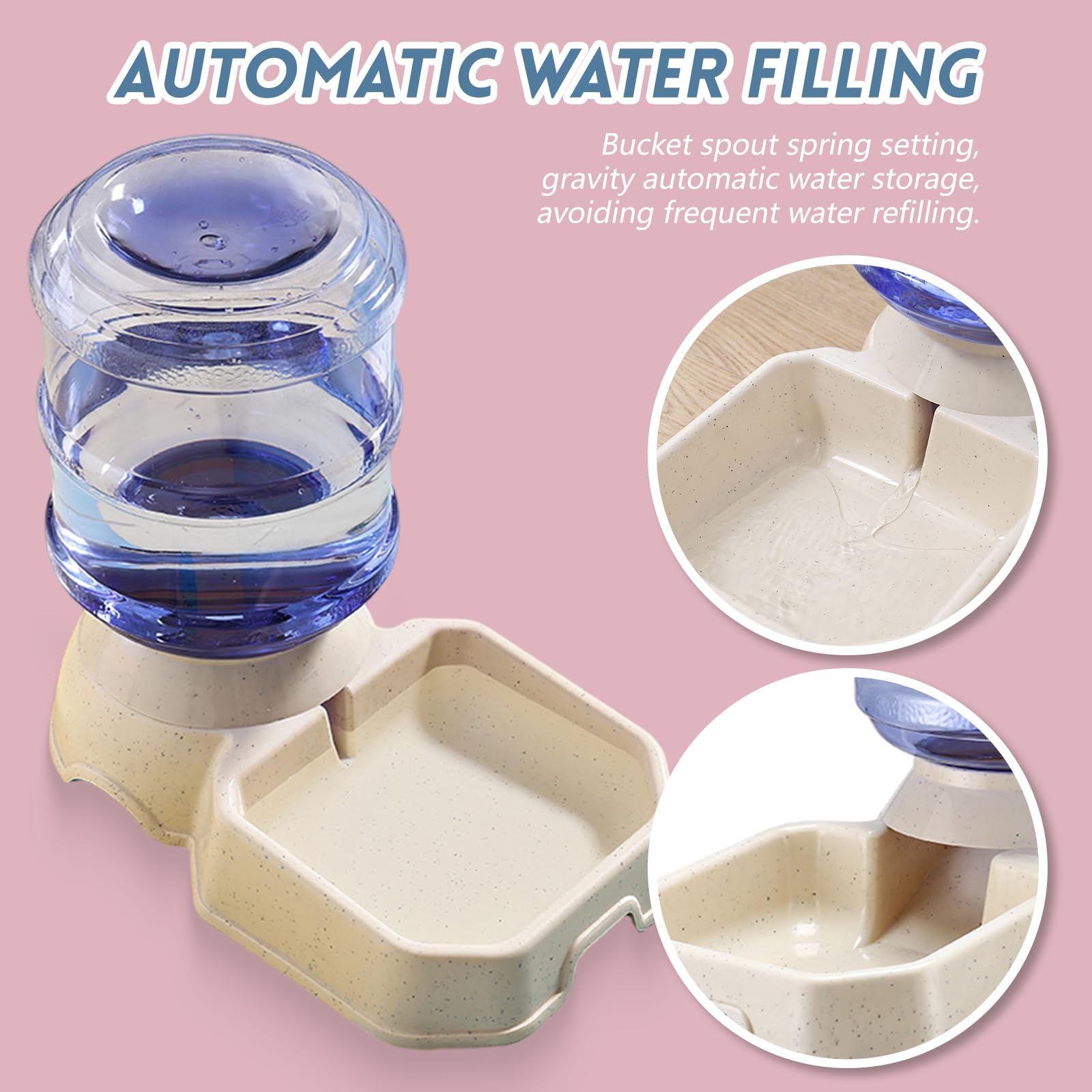kattypet clear pet food container offers easy visibility of levels