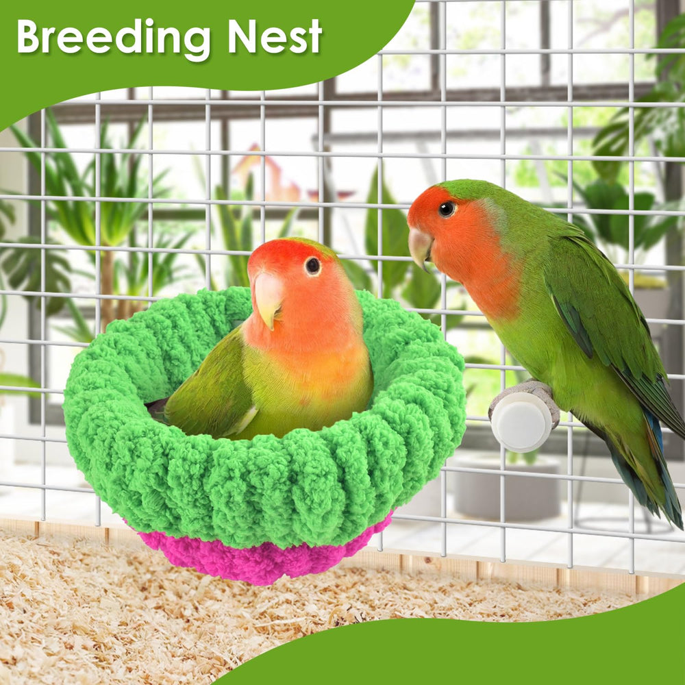 KATUMO Bird Nest green rose color enhances cage aesthetics