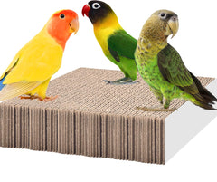 KATUMO bird toy shredding platform close-up for safe chewing and enrichment.