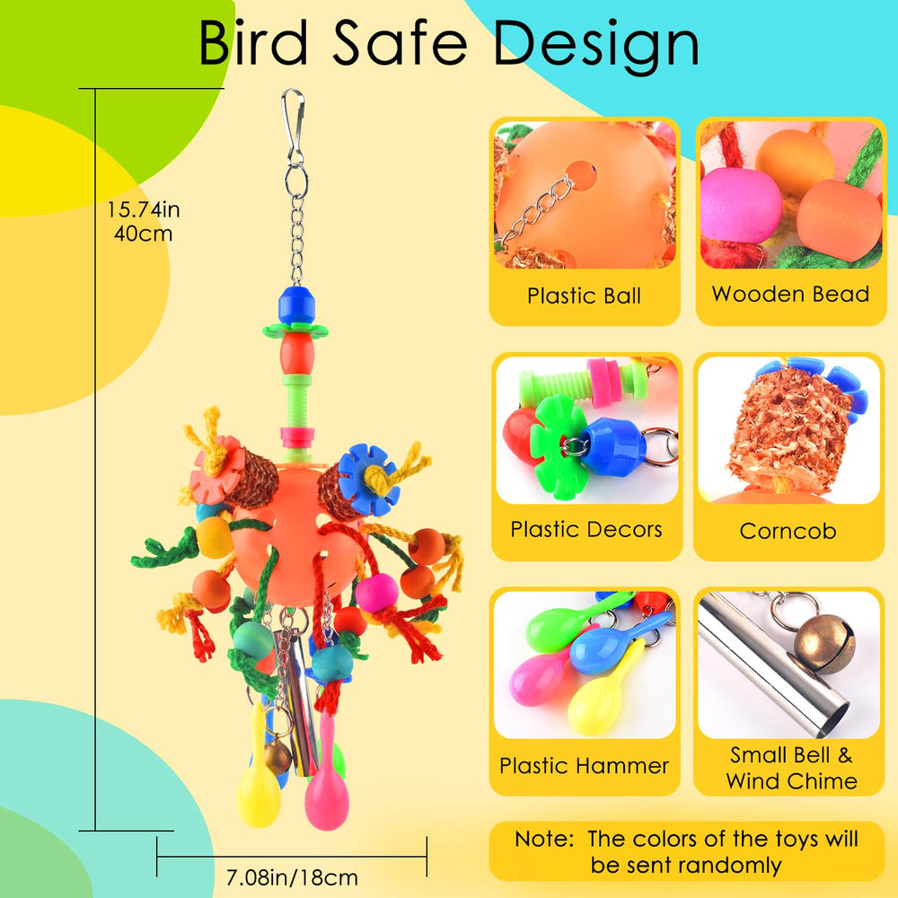 KATUMO wind-chime and bell provide delightful sounds during exploration.