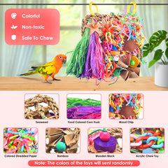KATUMO Conure Toys hanging-installation view shows easy-to-hang design.