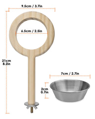 KATUMO feeding cup stainless steel is non-toxic and easy to clean.