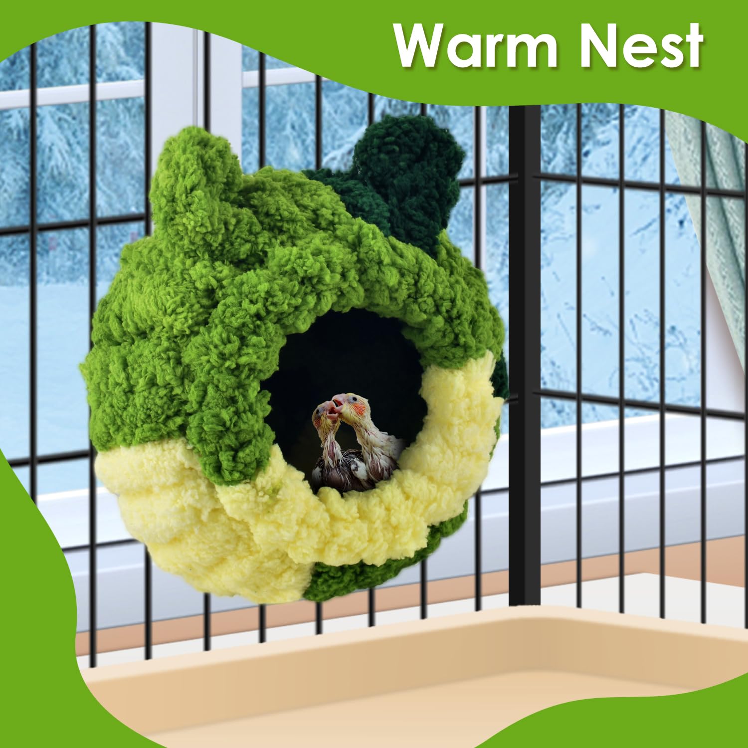 KATUMO nest bed functions as shelter and play area