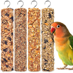 KATUMO Parrot Treats 4-PCS Crunch Sticks pack shot supports daily enrichment.
