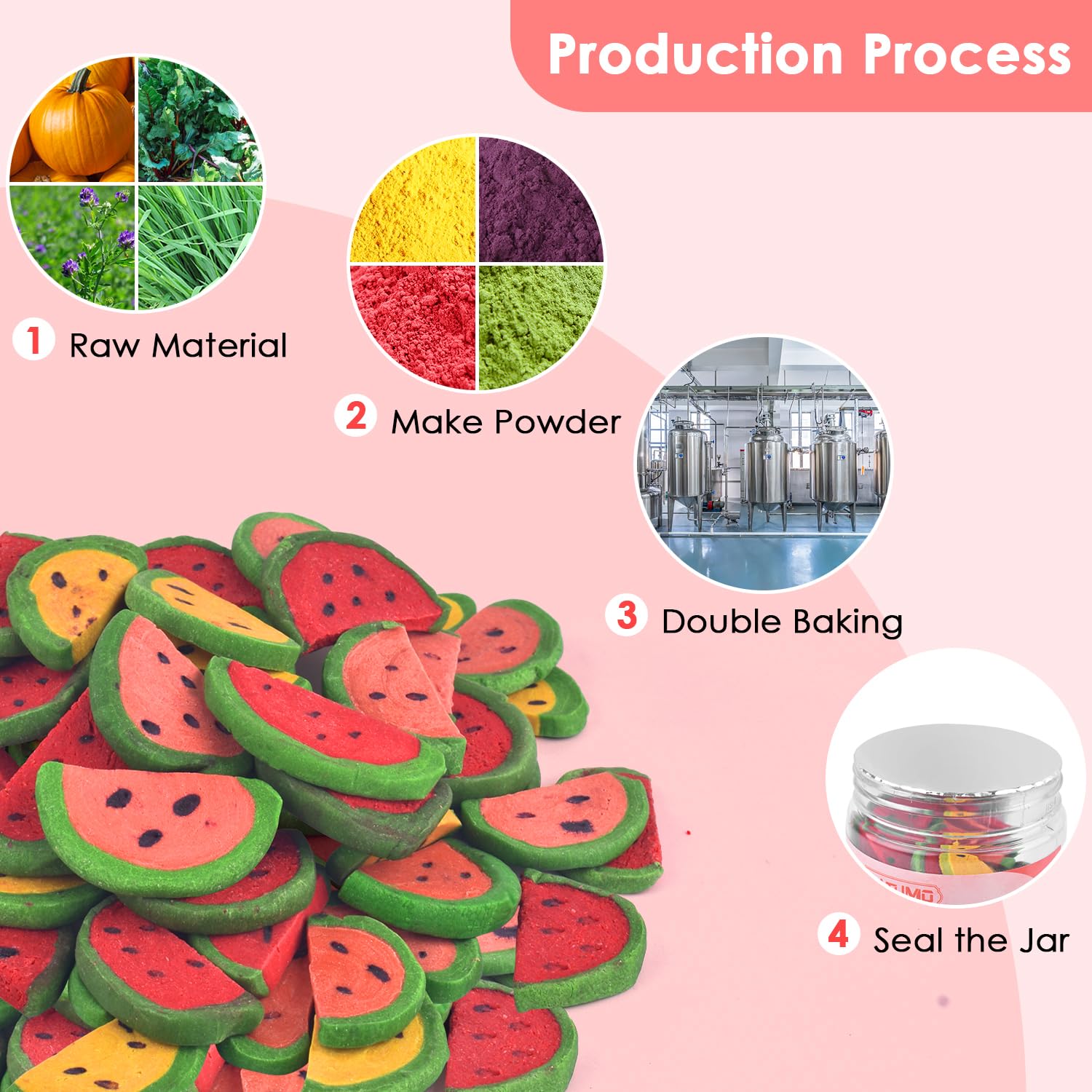 KATUMO Rabbit Chew Treats hay-vegetable mix promotes digestion and enrichment.