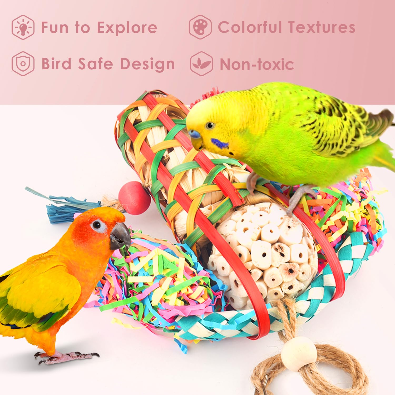 KATUMO sola-ball texture toy offers varied surfaces for chewing and play.