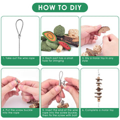 KATUMO Timothy grass balls deliver fiber for foraging