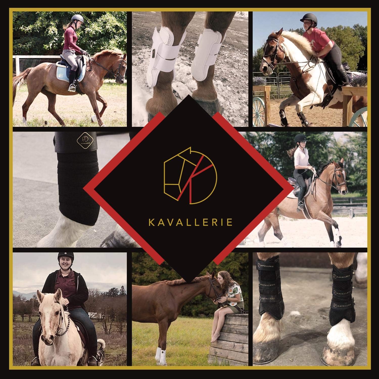 Kavallerie Classic Fetlock Boots with breathable micro-perforations for cool, comfortable rides.