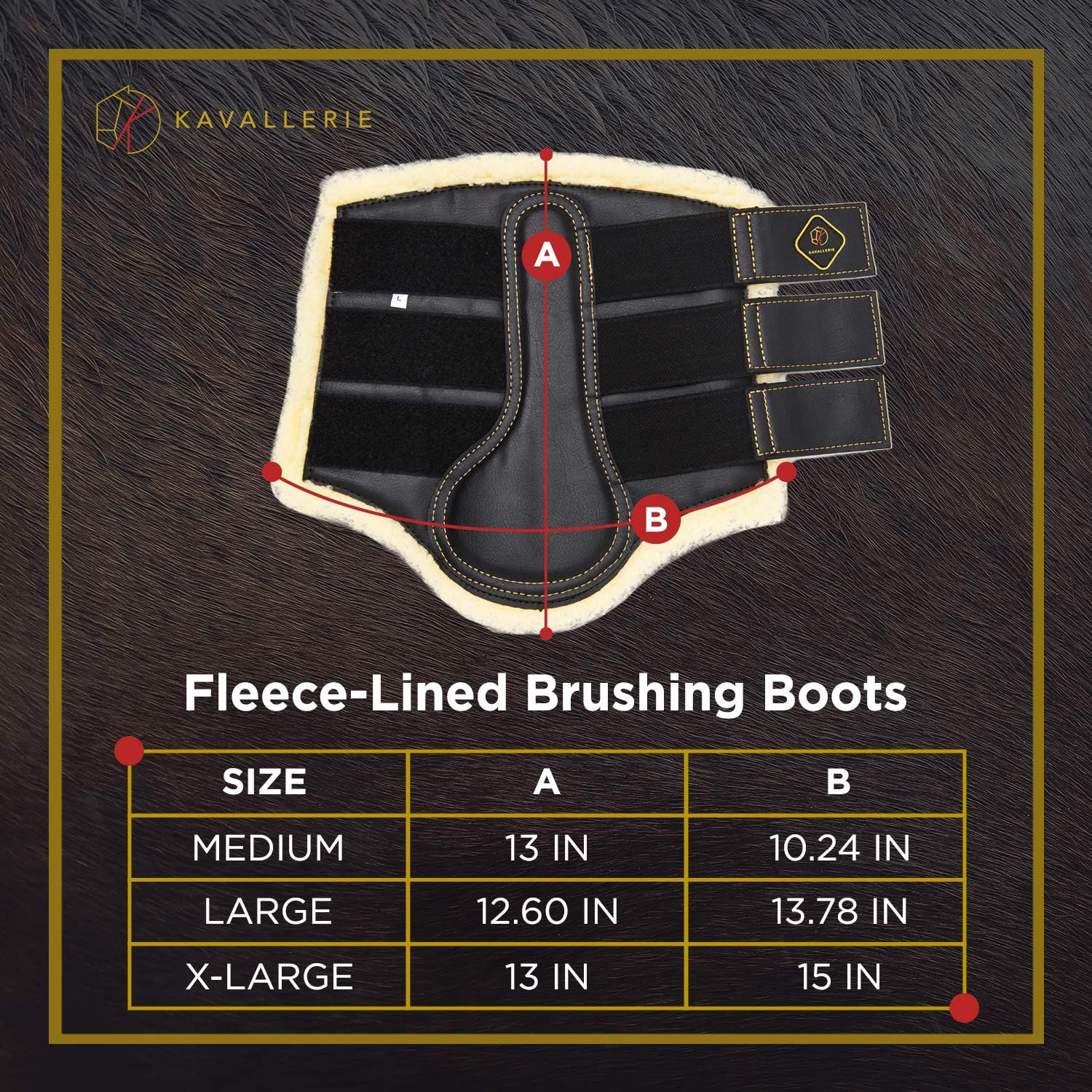 Kavallerie Dressage Boots inside view emphasizes soft fleece lining preventing rubbing.